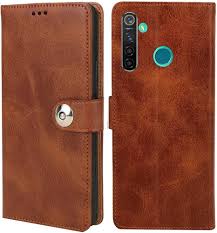U&i Royal Series Wallet Style Holster Flip Cover Realme 5 (REL 5)